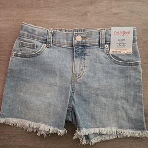 Cat & Jack Faded Blue Jean Shorts